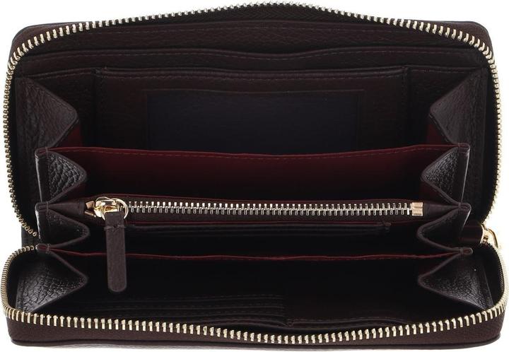 Actual product image Coccinelle Metallic Soft Wallet Grained Leather