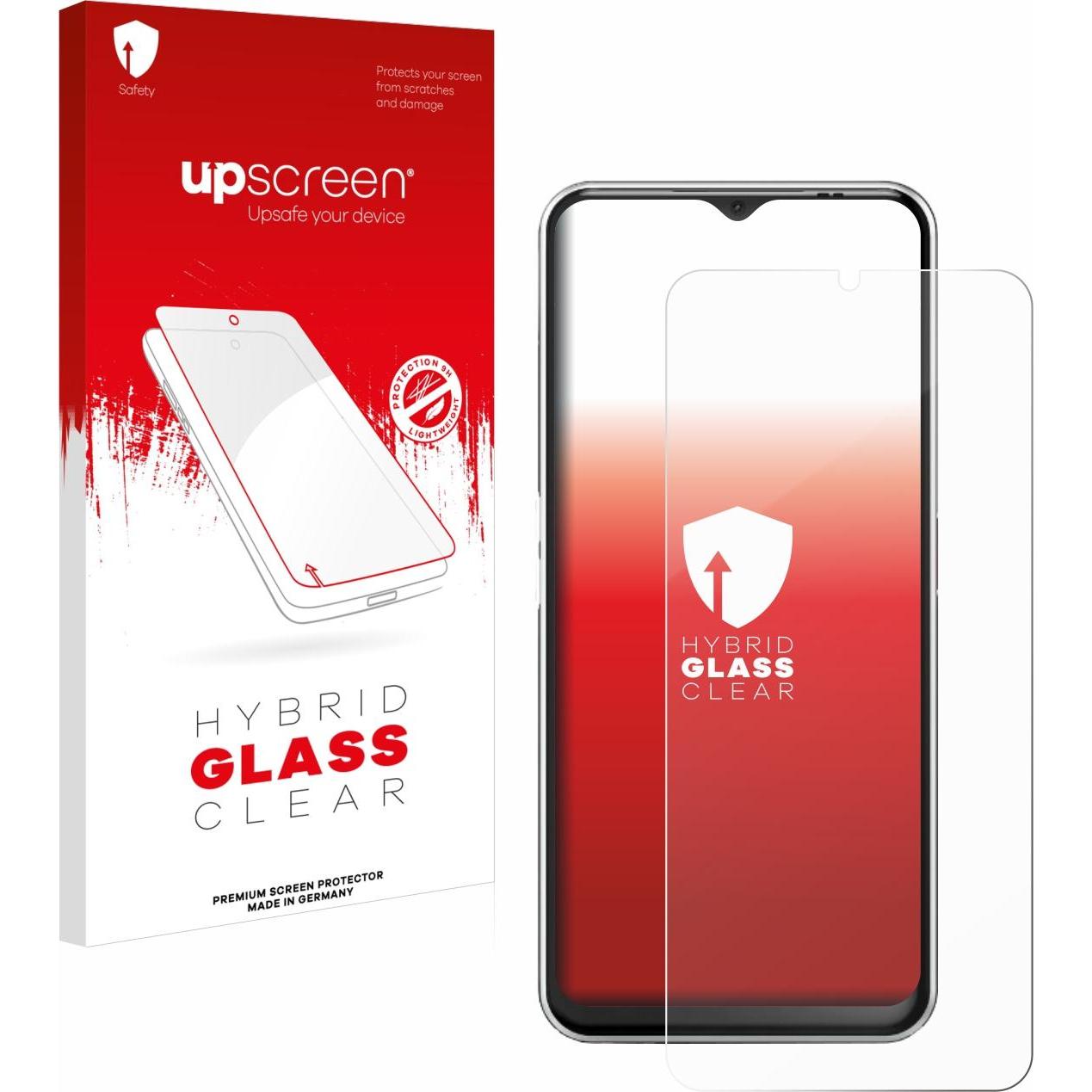 upscreen Scratch Shield Panzerglasfolie (1 Stück, Emporia Smart 6), Smartphone Schutzfolie, Transparent