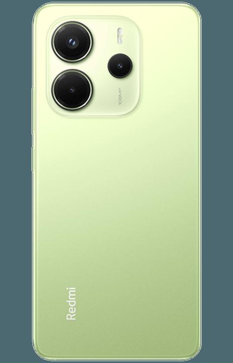 Actual product image Xiaomi Redmi Note 14 (128 GB, Lime Green, 6.67", Hybrid Dual SIM)