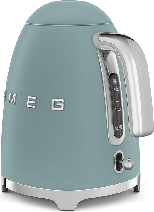 Actual product image Smeg KLF03EGMEU Kettle Emerald Green, 50s Style Aesthetics (1.70 l)