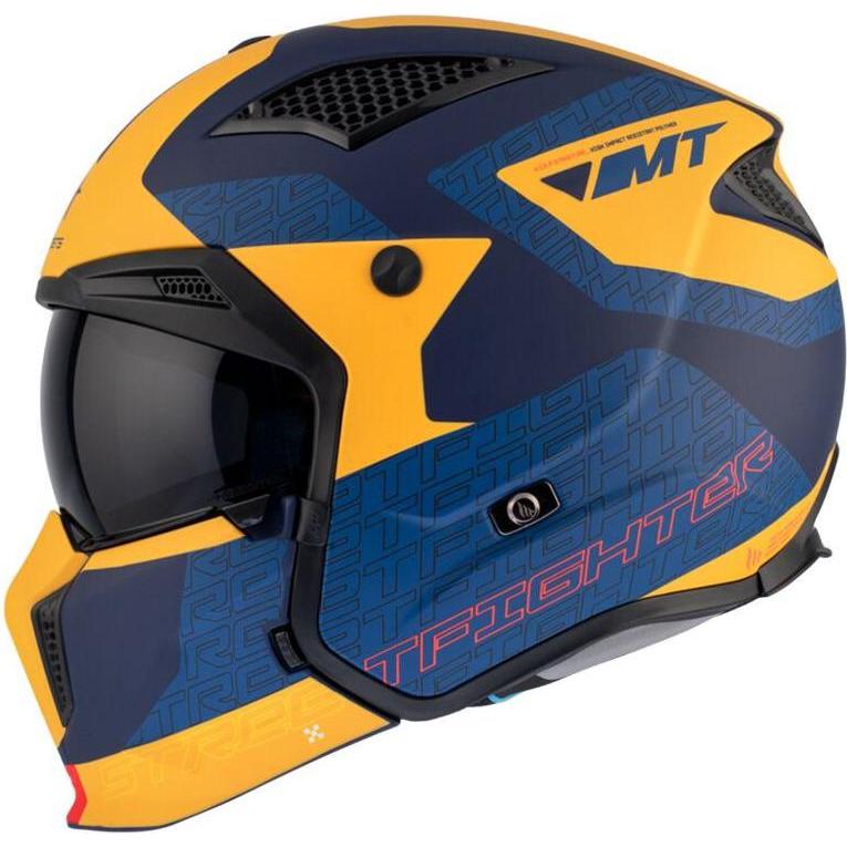 MT Helmets, Motorradhelm, Streetfighter Sv Totem C3 (Ece 22.06) (XS)