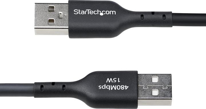 Produktbild StarTech Cable USB-A to USB-C 4m Black (4 m, USB 2.0, 15 W)