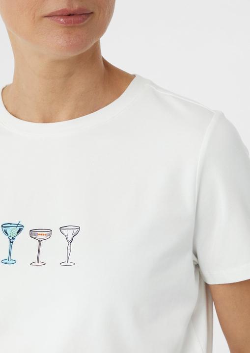 Immagine prodotto Comma T-Shirt Jersey-T-Shirt aus Baumwollmix mit Print (34)