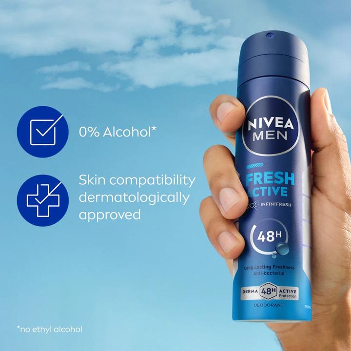 Produktbild NIVEA Ball antiperspirant for men Silver Protect Dynamic Power 50 ml (50 ml)