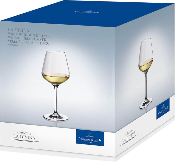 Actual product image Villeroy & Boch La Divina (38 cl, 4 Glasses, White wine glasses)