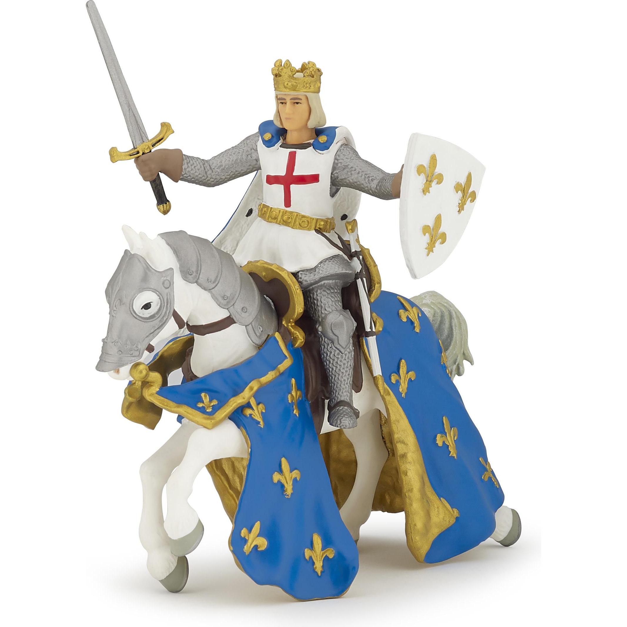 Papo Ludwig der Heilige auf seinem Pferd (39841)