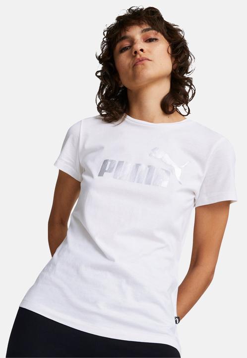 Produktbild Puma ESS+ Metallic Logo Tee (M)