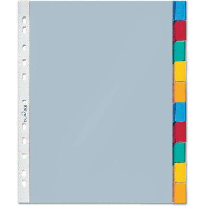 Actual product image Durable Register sleeves PP