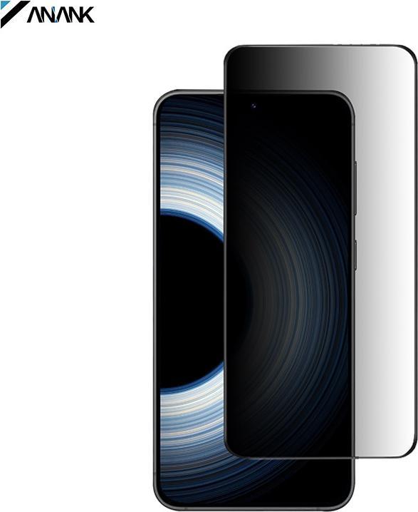 Anank 2.5D Privacy (Korean LG Privacy Glue) Panzerglas für Samsung Galaxy S25 Plus (1 Stück, Samsung Galaxy S25+)