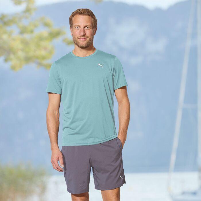 Actual product image Puma M TAD ESSENTIALS SOLID CAT TEE (LC small cat) (M)