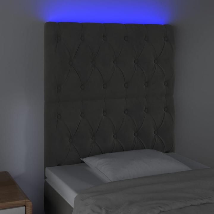 Produktbild vidaXL LED Kopfteil (80 x 7 x 128 cm)