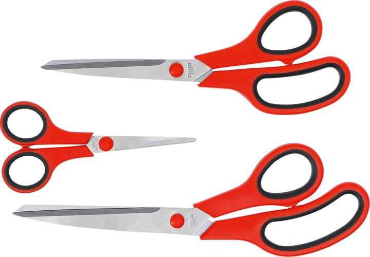 Actual product image BGS Stainless Scissors Set 3 pcs. (24.50 cm)