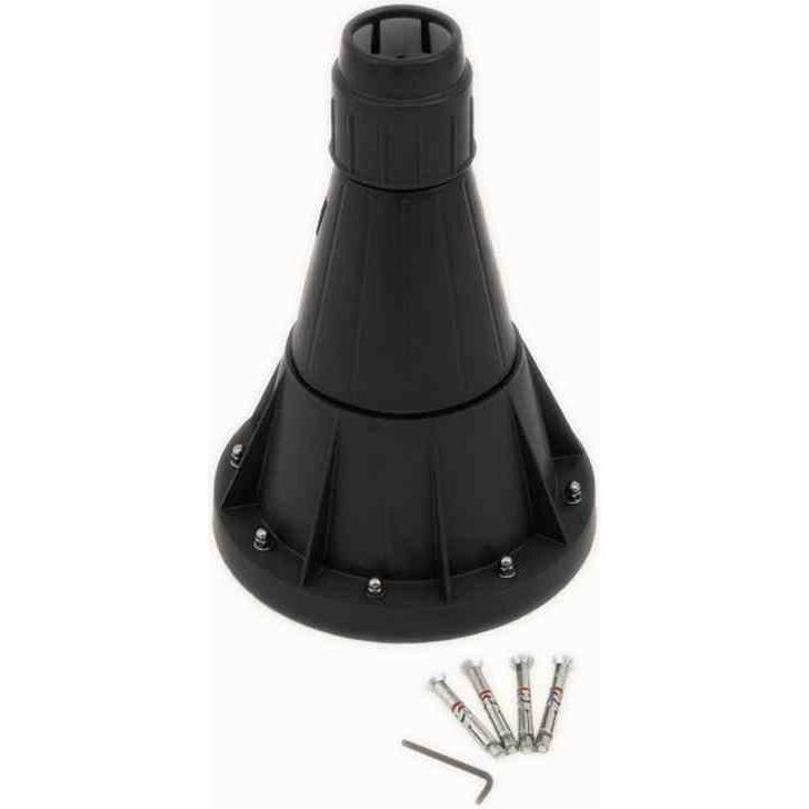 Sun garden, Base + Piedistallo ombrellone, Supporto da terra per ombrellone a sbalzo, antracite