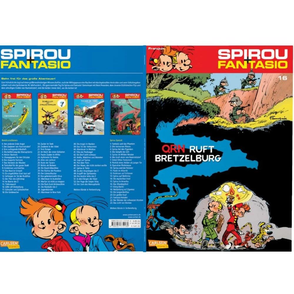 Spirou und Fantasio, Band 16, Audiolibri