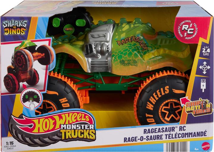 Image du produit Hot Wheels Monster Trucks R/C Rageasaur 1:15