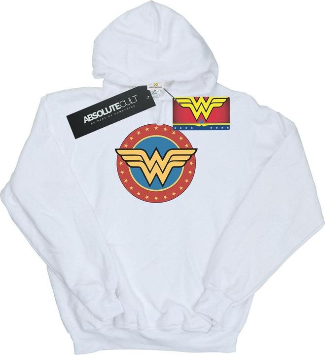 Produktbild Wonder Woman Circle Logo Kapuzenpullover (L)