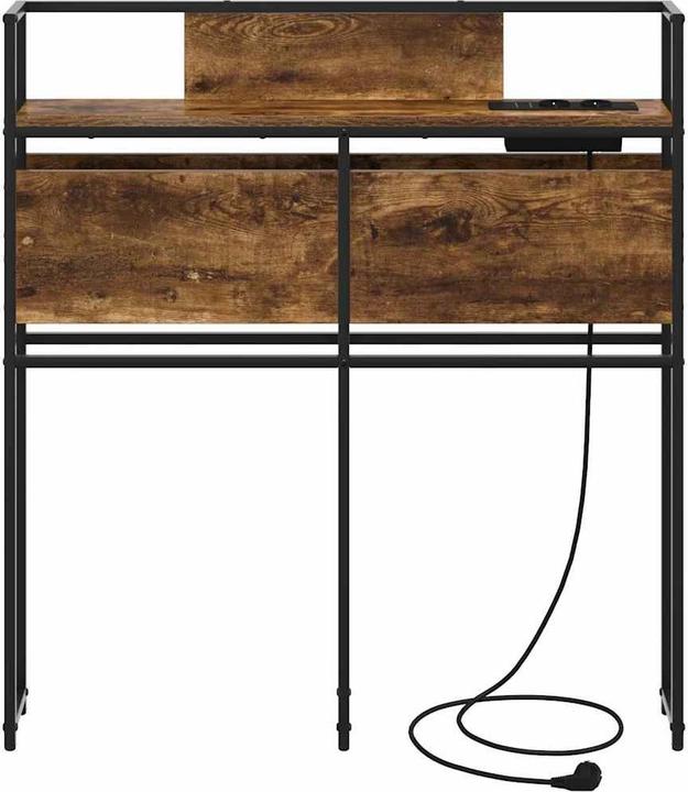 Actual product image vidaXL Storage headboard (15 x 15 x 98 cm)