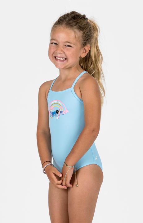 Produktbild Olaian Badeanzug Surfen Mädchen Hanalei Summer Vibes hellblau