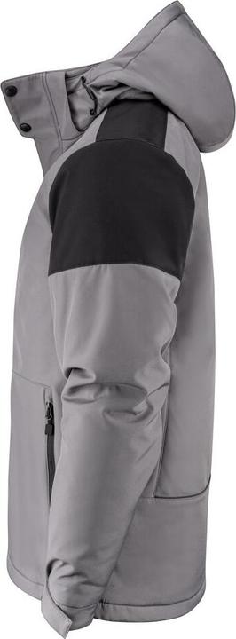Actual product image Sharp Prime Padded Softshell Jas heren staalgrijs/zwart - maat 4XL (4XL)