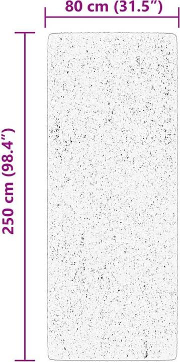 Produktbild vidaXL Teppich (250 x 80 cm)