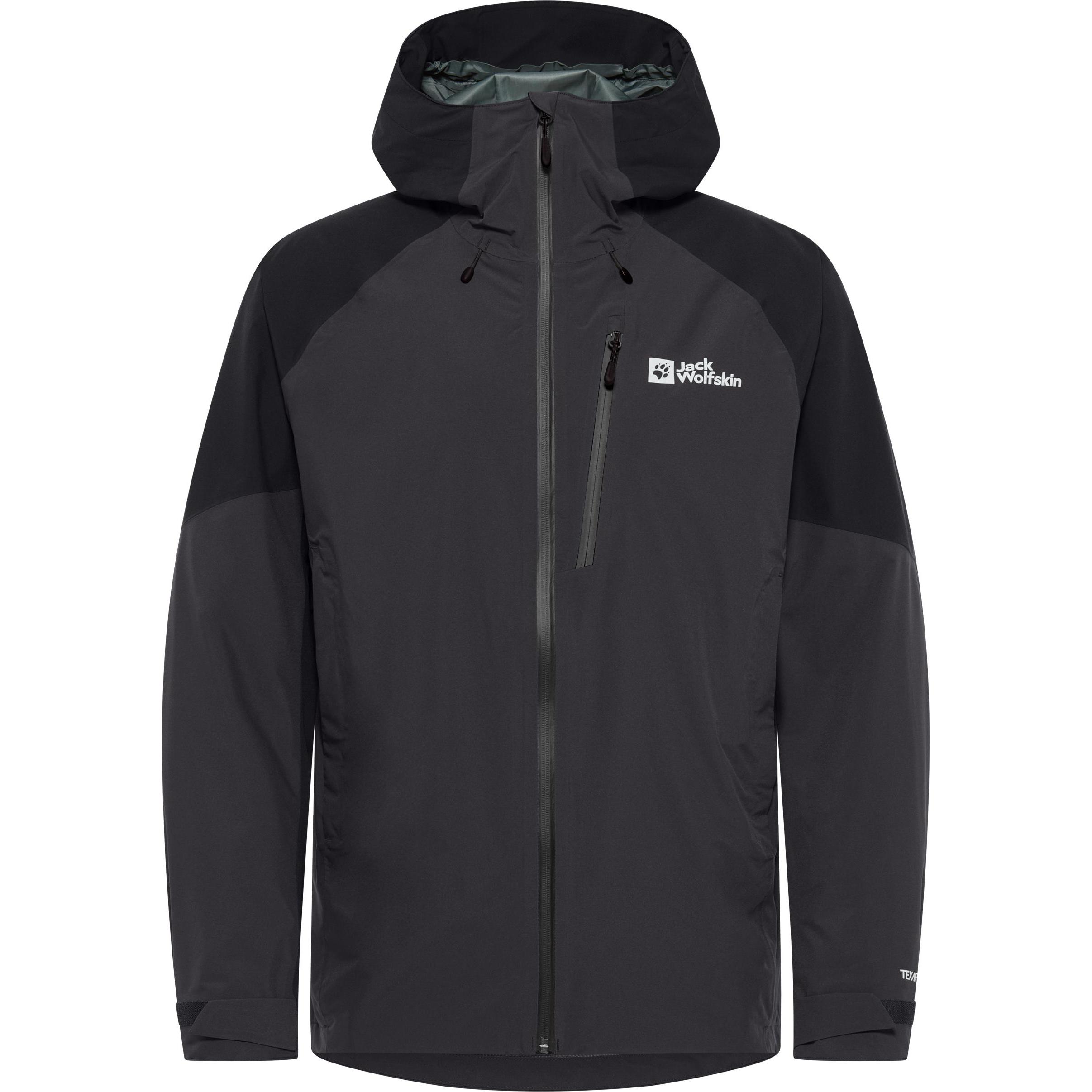 Jack Wolfskin, Herren, Jacke, Eagle Peak 2L Jacket (XXL), Grau, XXL