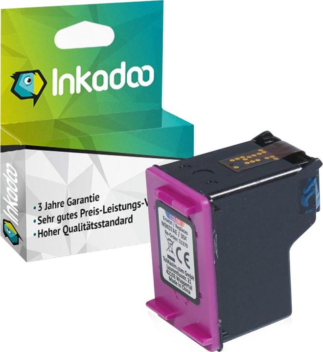 Actual product image Inkadoo Compatible ink for HP 304 ink cartridge