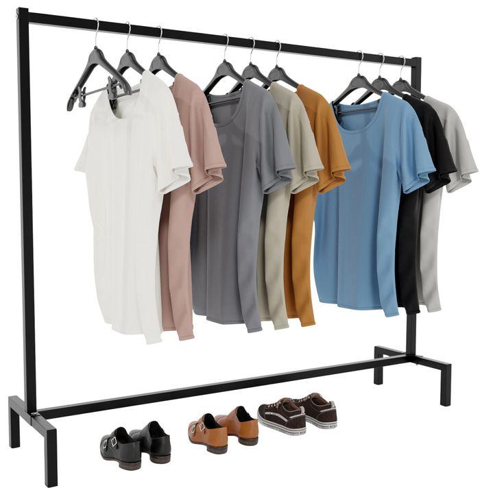 Garderobe + Kleiderstange