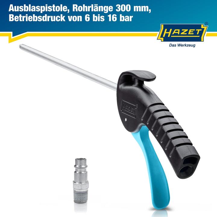 Actual product image HAZET Air blow gun ∙ 300 mm 9040P-2