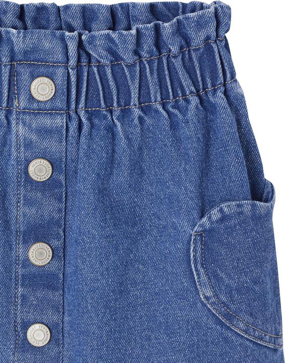 Image du produit Vertbaudet Mädchen Jeansrock mit Herztasche (140)