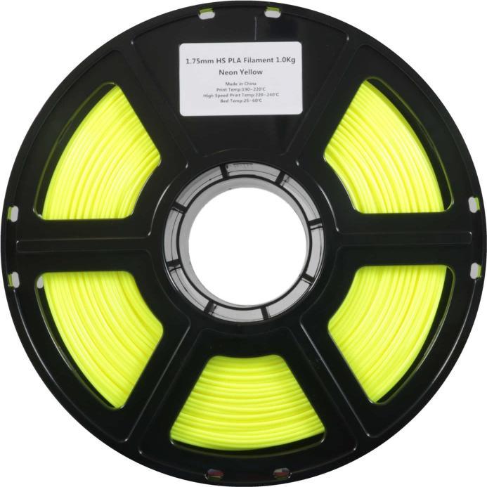 Produktbild FlashForge HS PLA 1,75mm NEON YELLOW 1kg (PLA, 1000 g)