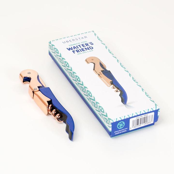 Actual product image Uberstar Corkscrew Waiter's Friend Rosegold (Corkscrew)