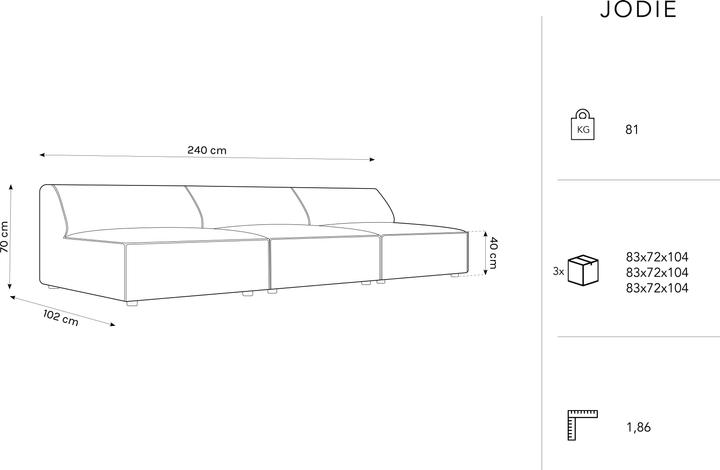 Produktbild Micadoni Jodie (3-Sitzer)