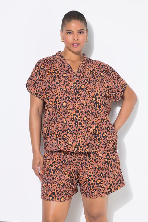 Produktbild Studio Untold Blusenshirt, oversized, Musselin, Leo (50, 52)