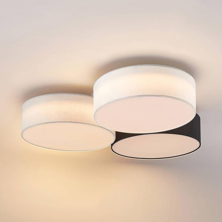 Immagine prodotto Lindby Lampada da soffitto Janita LED, 3 luci, tricolore (4400 lm)