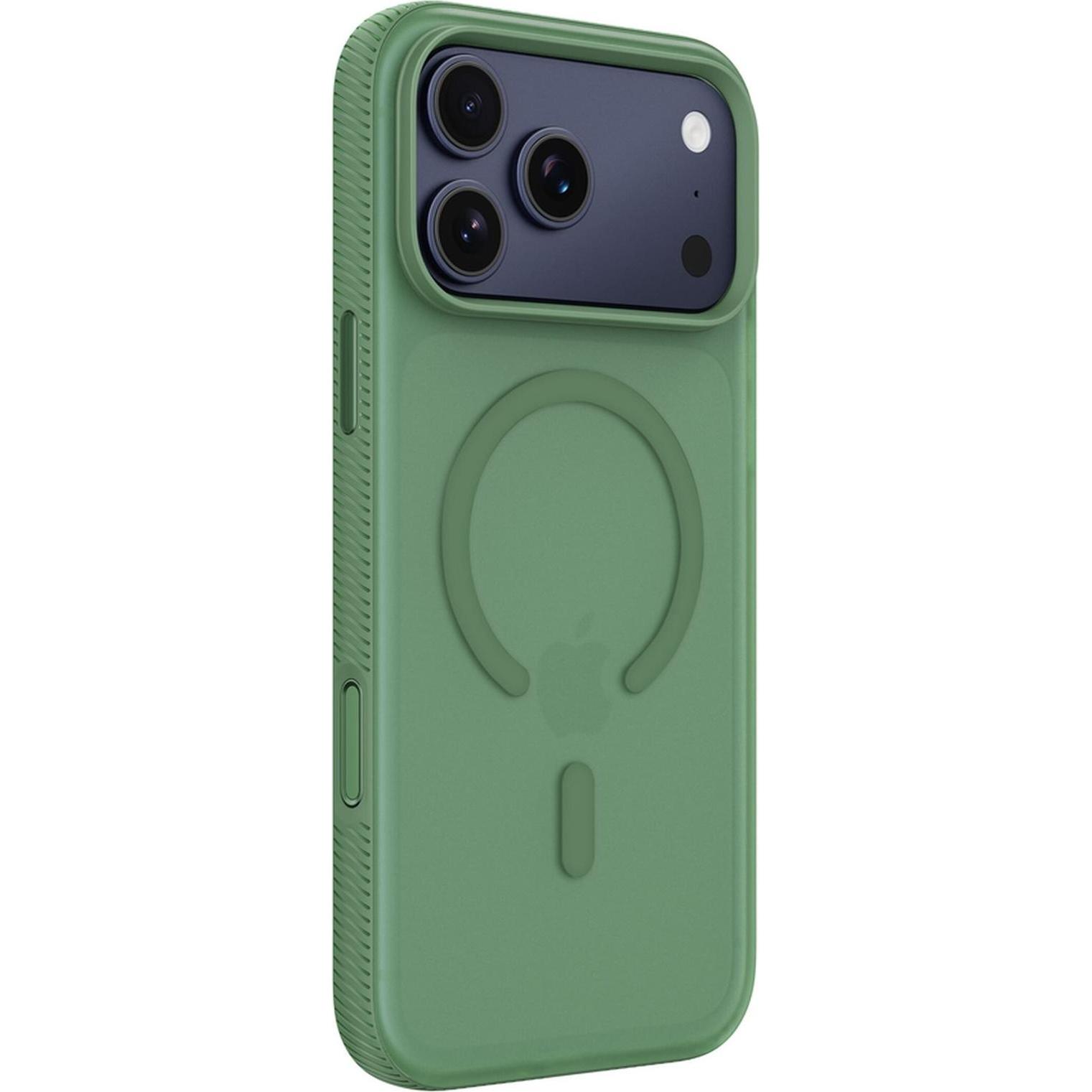 Belkin Grip magn. Schutzhülle iPhone 17 ProMax grün MSA036hqSE (Apple iPhone 17 Pro Max), Cover smartphone, Verde