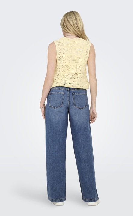 Immagine prodotto Only ONLCOMET Mittlere Taille Weiter Beinschnitt Jeans Jeans mit weitem Bein (34)