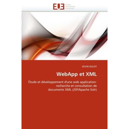 WebApp et XML, Fachbücher