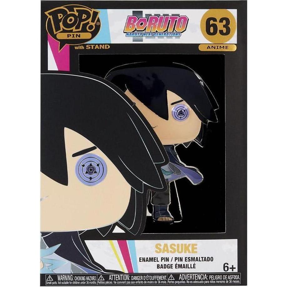 Thumbnail - Funko Boruto: Naruto Next Generations Loungefly POP! Pin Ansteck-Pin Sasuke 10 cm