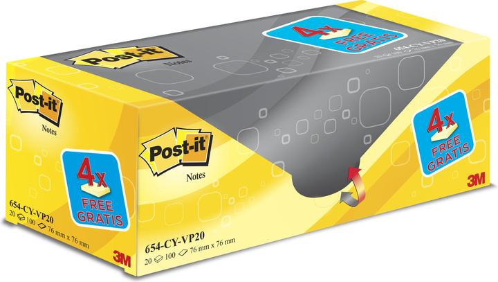 Immagine prodotto Post-it Haftnotzien 16 + 4 (76 x 76 mm)