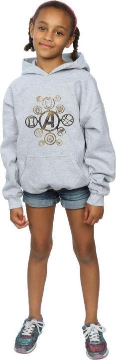 Produktbild Avengers Infinity War Icons Kapuzenpullover Mädchen (116)