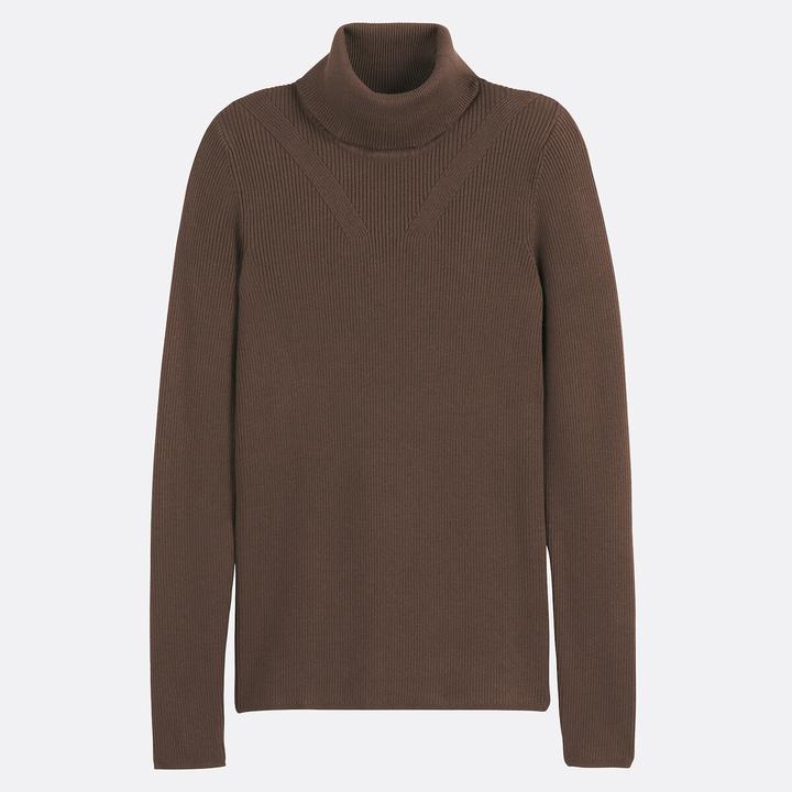 Produktbild La Redoute Collections Rollkragenpullover aus Feinstrick (L)