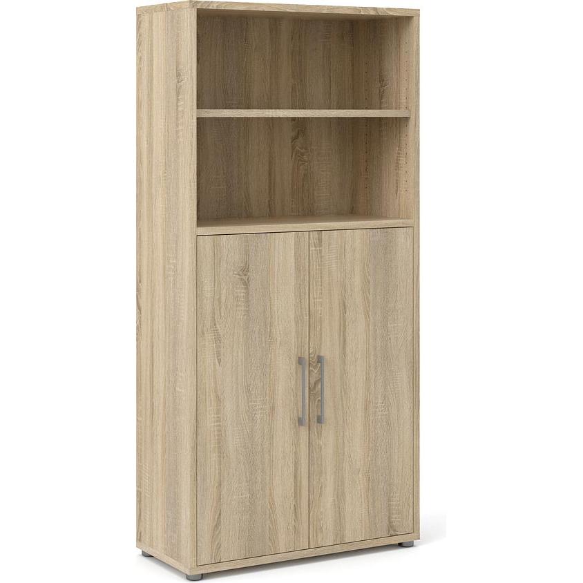 Ebuy24, Vitrine + Buffetschrank, Büro Aufbewahrung Prisme