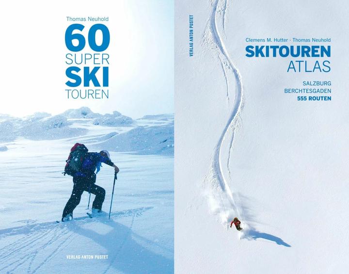 Produktbild 60 Super Skitouren + Skitourenatlas (Kombipaket) (Deutsch, Clemens M. Hutter, Thomas Neuhold, 2014)