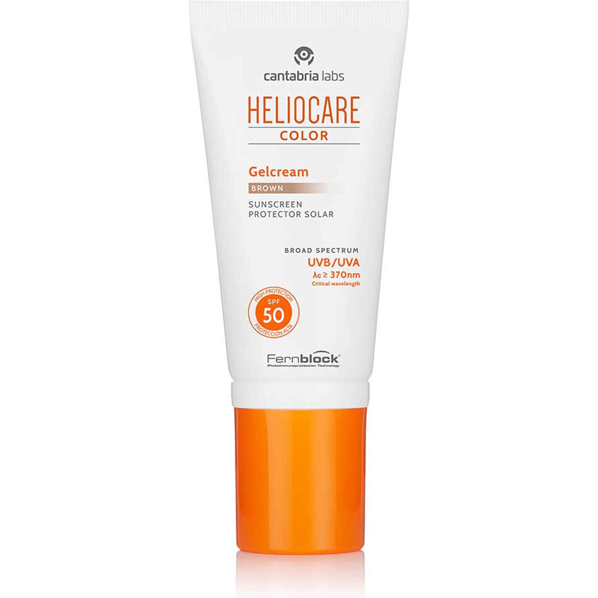 Heliocare, Sonnencreme, Color Gelcream (Sonnencreme Gesicht, SPF 50, 50 ml)