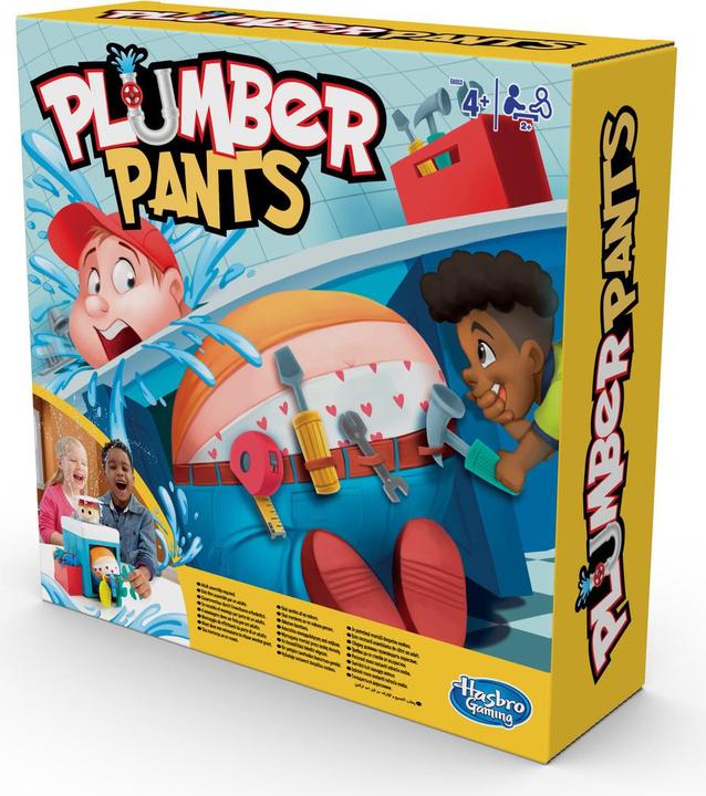 Actual product image Hasbro Plumber Pants (German, French, English)
