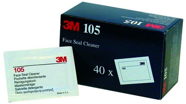 Produktbild 3M Reinigungstüch 105 für Makenkörper (Keine offizielle Schutzklasse, 40 x)