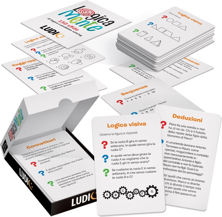 Actual product image Headup Games LogicaMente