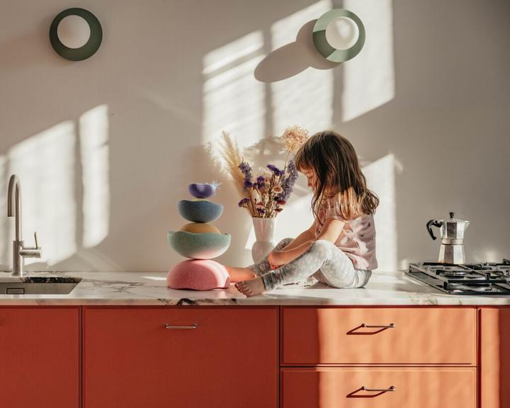 Immagine prodotto Stapelstein ® Inside Rainbow Pastel, set di 6