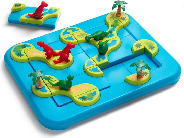 Produktbild Smart Games Dinosaurs Mystic Islands (Deutsch, Englisch, Französisch, Italienisch, 1 Spieler)
