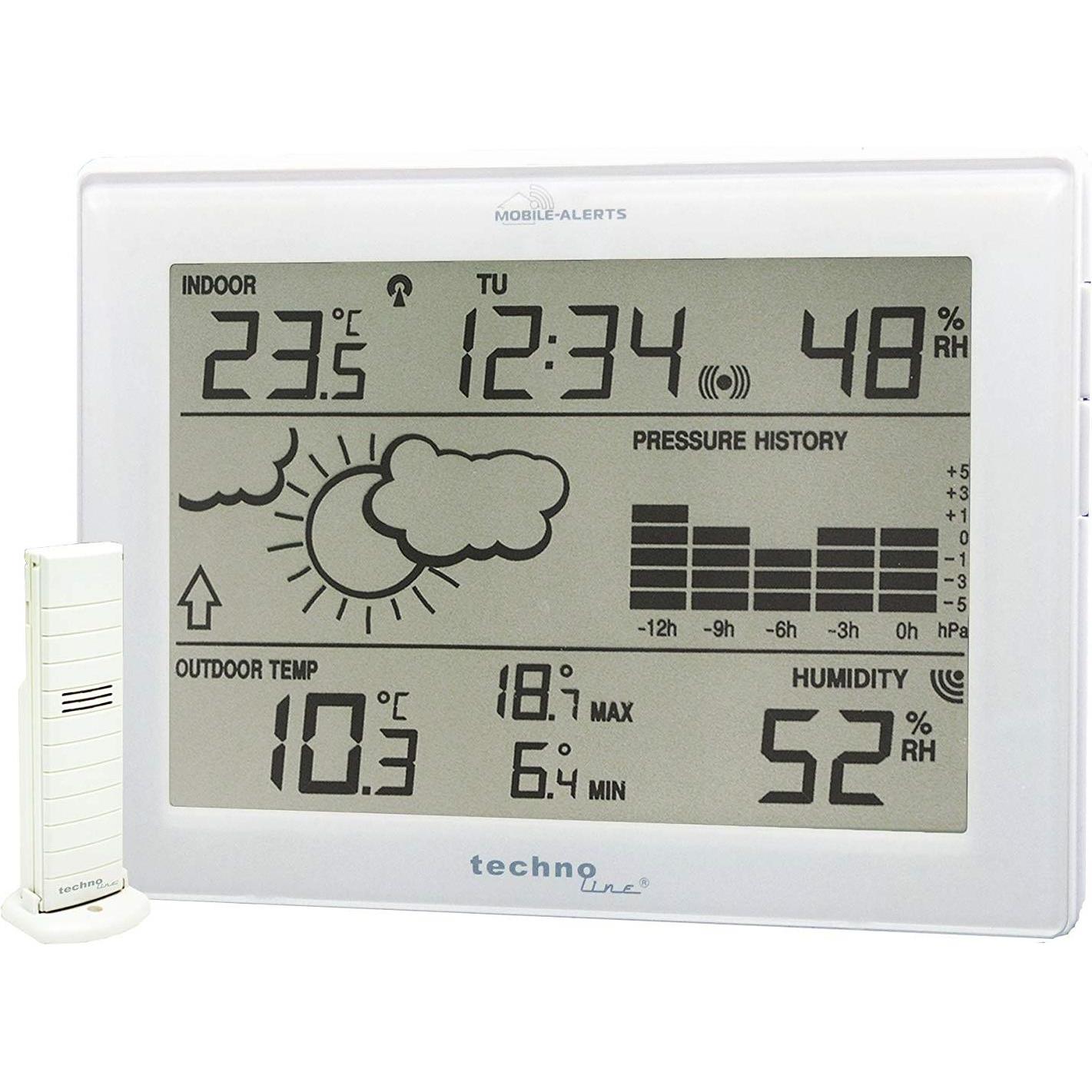 Technoline Ma 10410, Wetterstation, Weiss